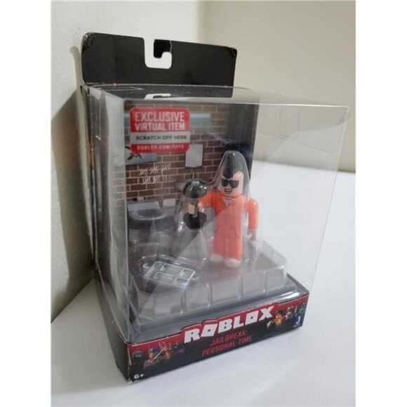 Roblox Desktop Series Jailbreak: Personal Time Action Figure Virtual Exclusive - Picture 2 of 7